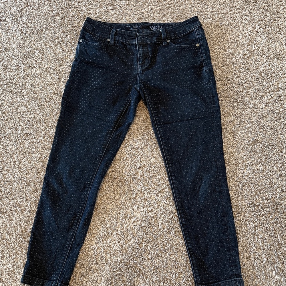 The Limited Dark Blue Women's Skinny Jeans